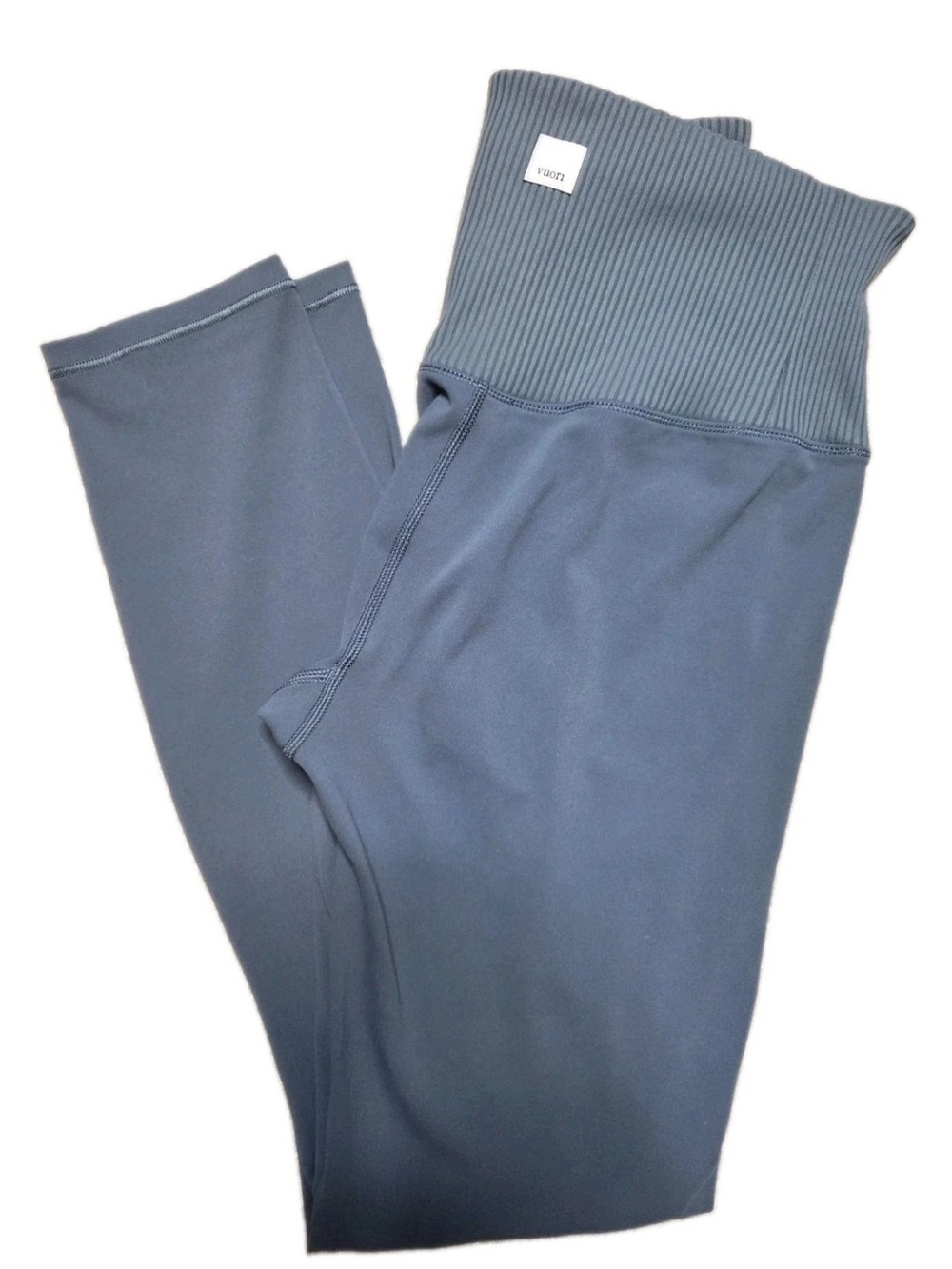 Vuori Rib Studio Leggings Small High Rise 7/8 Yoga VW428